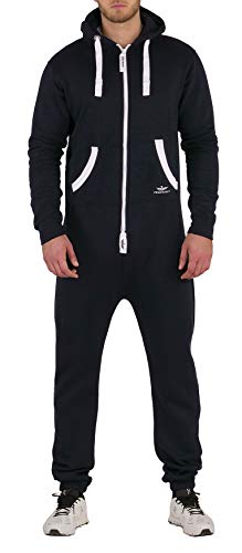 Finchman 42A15 ZWL FMJ18 Herren Jumpsuit Overall Onesie Navy Gr. M von Finchman