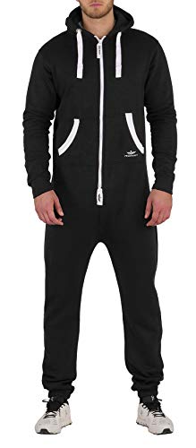 Finchman 42S3 FMJ18 Herren Jumpsuit Overall Onesie Black Gr. M von Finchman