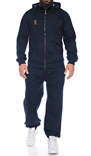 Finchman Finchsuit 1 Herren Jogging Anzug Trainingsanzug Sportanzug FMJS135, Darkblue, 4XL von Finchman