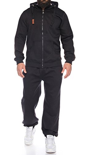Finchman Finchsuit 1 Herren Jogging Anzug Trainingsanzug Sportanzug FMJS135, Black, XL von Finchman