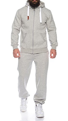 Finchman Finchsuit 1 Herren Jogging Anzug Trainingsanzug Sportanzug FMJS135, Gray, 3XL von Finchman