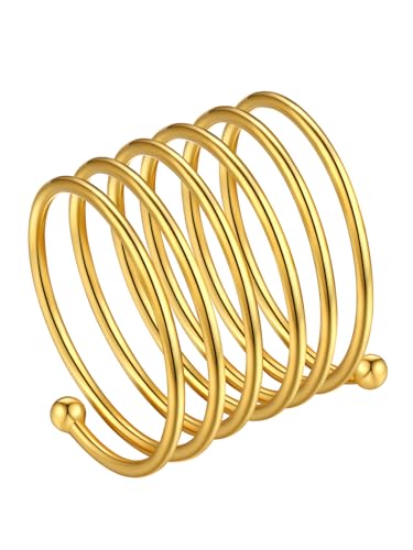 FindChic Damenring Gold Full Fingerring Silber 925 Knöchelringe Statementring simpel Stapelring verstellbar Wickelring Offene Ringe Vollfingerring FindChic Damenring Gold Full Fingerring Silber 925 Knöchelringe Statementring simpel Stapelring verstellbar Wickelring Offene Ringe Vollfingerring von FindChic