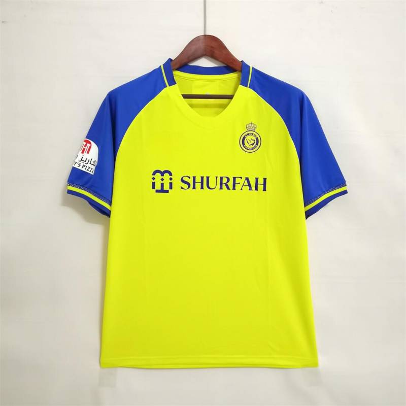 Al Nassr Jersey Erwachsene Benutzerdefiniert Alle Größen | Fussball Trikot Shirt von FindYourJersey
