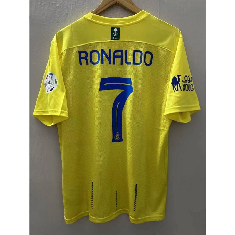 Nassr Ronaldo Jersey Erwachsene Benutzerdefiniert Alle Größen | Fußball Trikot Shirt Fussball von FindYourJersey