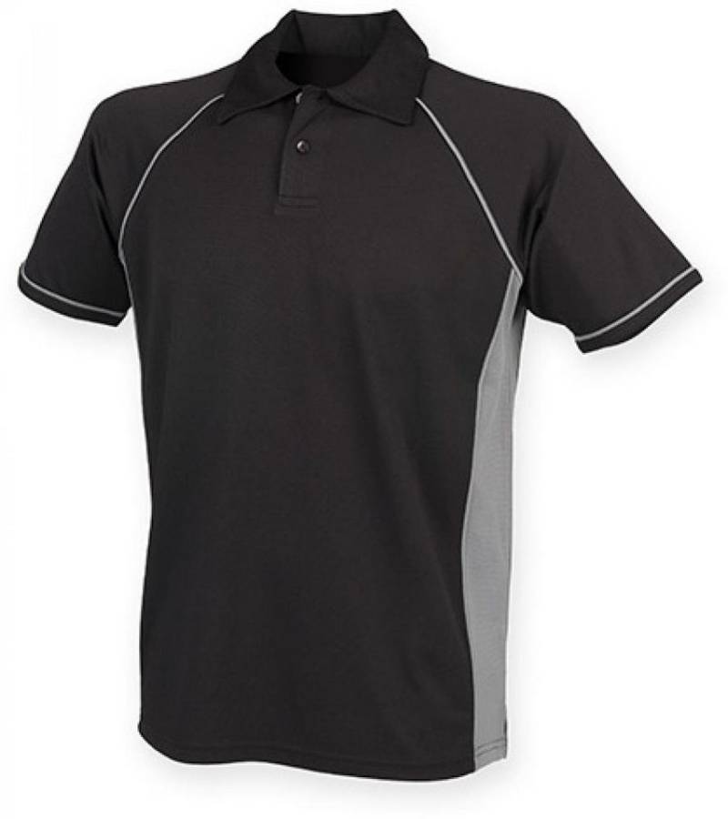 Finden+Hales Poloshirt Herren Piped Performance Polo / Coolplus®-Polyester von Finden+Hales