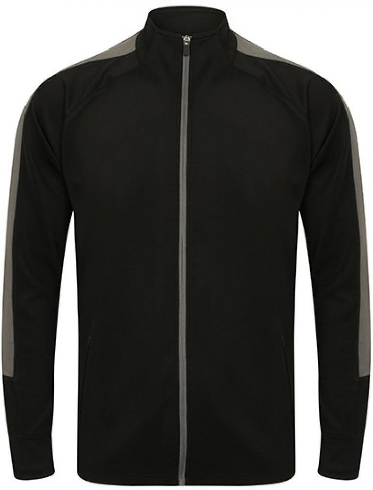 Finden+Hales Trainingsshirt Herren Jacke Adults Knitted Tracksuit Top von Finden+Hales