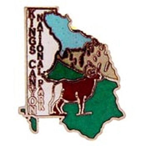 Kings Canyon National Park Pin 2,5 cm Kings Canyon National Park Pin 2,5 cm von FindingKing