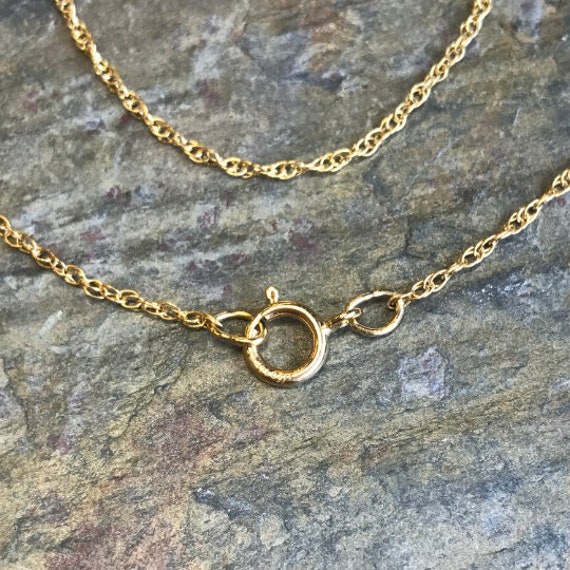 14K Gold Filled Seilkette, Individuelle Kettenpreisspannen Von 4.50-9.50 14K Gold Filled Seilkette, Individuelle Kettenpreisspannen Von 4.50-9.50 von Findings203