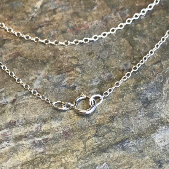 sterling Silber Kabelkette, Einzelne Kette Preis Reicht Von 3, 50 - 5, 25 sterling Silber Kabelkette, Einzelne Kette Preis Reicht Von 3, 50 - 5, 25 von Findings203