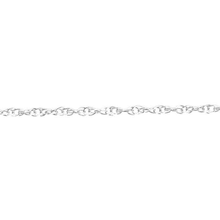 1, 07 Mm Seil-Kette Am Fuß - Sterling Silber | Ss Artikel # 308Rp von FindingsSource