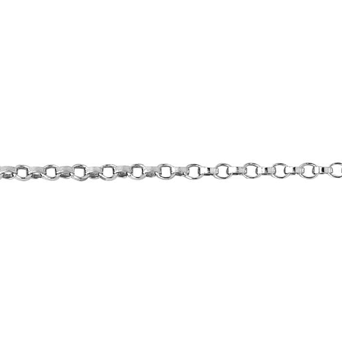 1.1 Mm Rolo-Kette Am Fuß - Sterling Silber | Ss Artikel-Nr. 309701Rc von FindingsSource