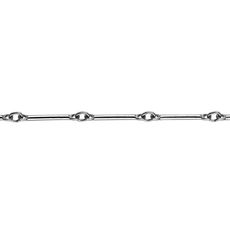 1.1 X 12.85 Bar Kette Am Fuß - Sterling Silber | Ss Artikel # 308720Br von FindingsSource