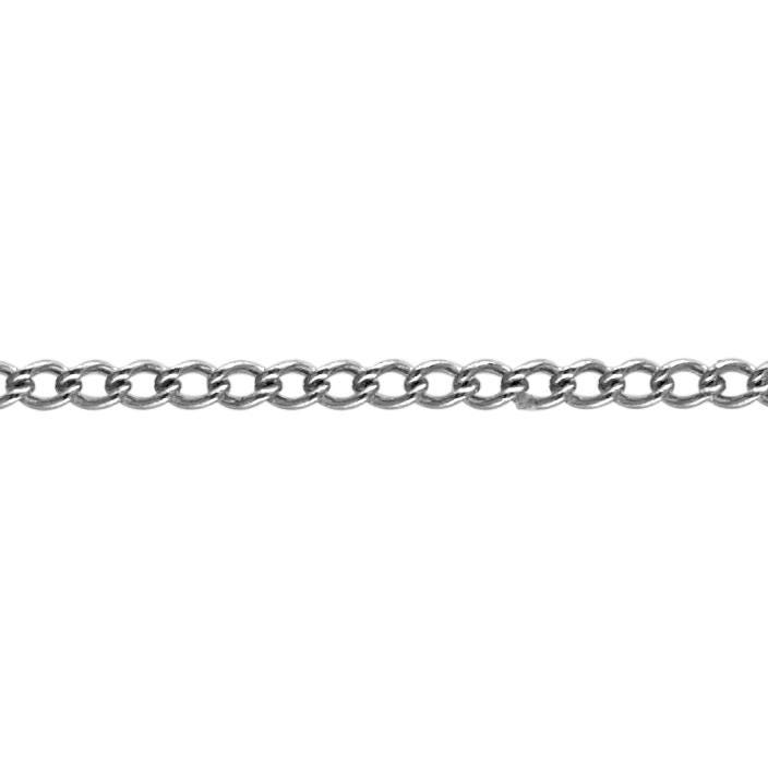 1.6 X 2.2 Mm Panzerkette Am Fuß - Sterling Silber | Ss Artikel # 301618Cb von FindingsSource