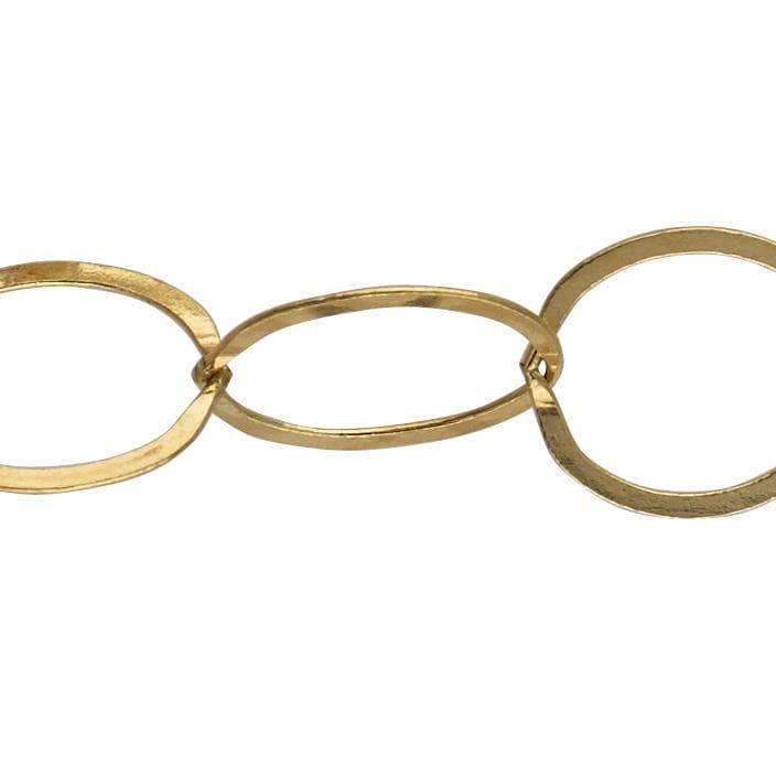 10 Mm Flachkabelkette Am Fuß - Gold Filled | Gf Artikel # 20693Fc von FindingsSource