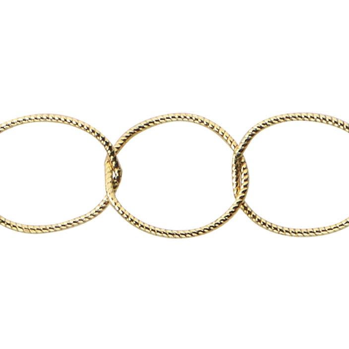 10 Mm Strukturkette Am Fuß - Gold Filled | Gf Artikel # 20693Tc von FindingsSource