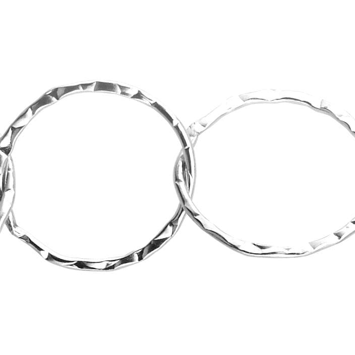 13 Mm Gehämmerte Kette Am Fuß - Sterling Silber | Ss Artikel # 30748Hm von FindingsSource