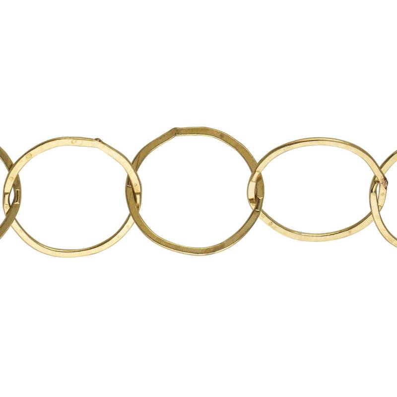 16, 75 Mm Flachkabelkette Am Fuß - Gold Filled | Gf Artikel # 2075-6Fc von FindingsSource