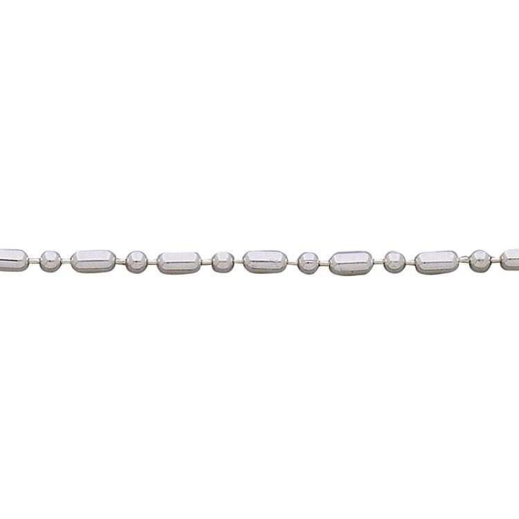 2 Mm Perlenkette Am Fuß - Sterling Silber | Ss Artikel # 30Bd2-1 von FindingsSource