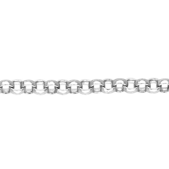 2.3 Mm Rolo-Kette Am Fuß - Sterling Silber | Ss Artikel-Nr. 304018Rc von FindingsSource