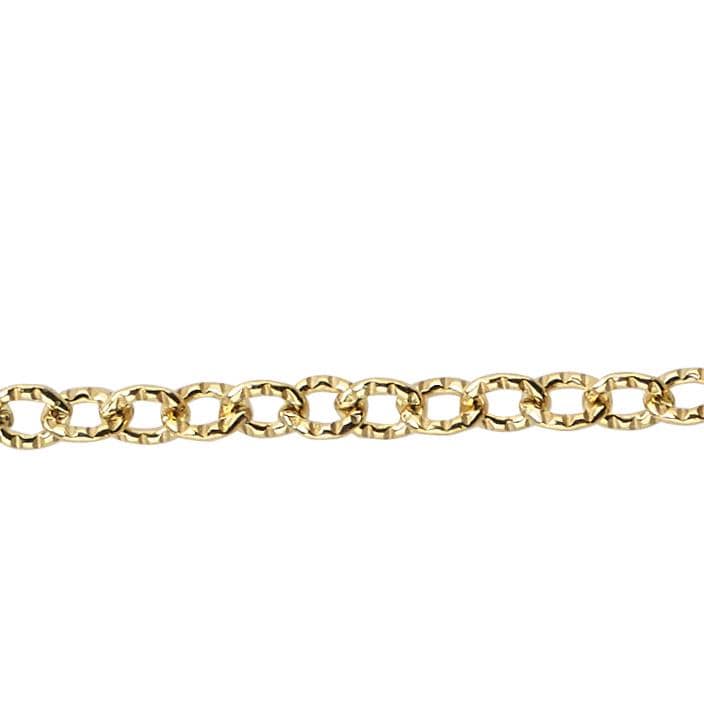 2.5 X 3 Mm Strukturierte Kette Am Fuß - Gold Filled | Gf Artikel # 2022-14Tc von FindingsSource