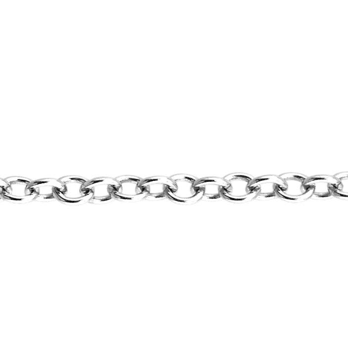 2.9 X 3.4 Mm Kabelkette Am Fuß - Sterling Silber | Ss Artikel # 3025-11Ca von FindingsSource