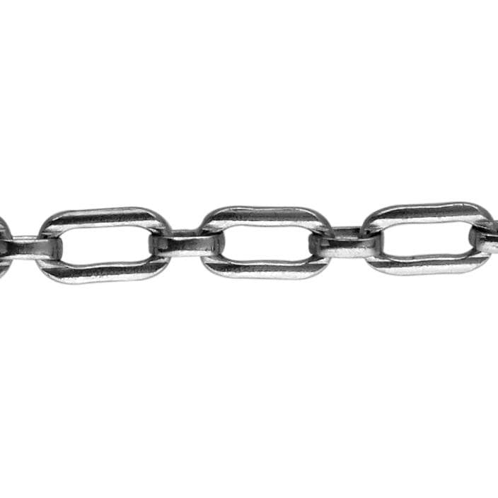 3.5 X 7 Mm Fancy Kette Am Fuß - Sterling Silber | Ss Artikel # 308Fy von FindingsSource