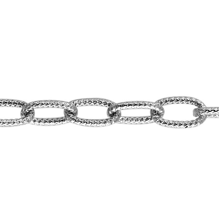 3.6 X 6.25 Mm Fancy Kette Am Fuß - Sterling Silber | Ss Artikel # 307538Fn von FindingsSource