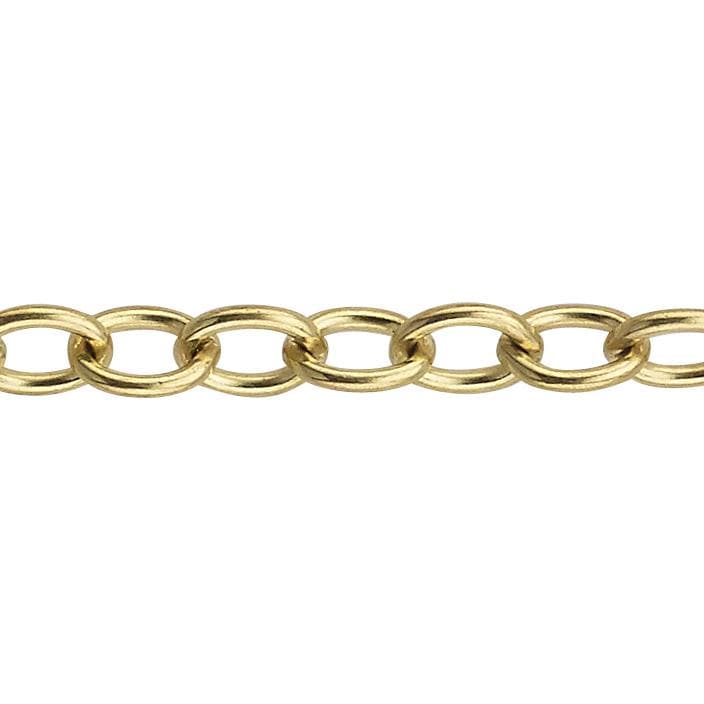 4.0 X 5.35 Mm Kabelkette Am Fuß - Gold Filled | Gf Artikel # 2032-8Ca von FindingsSource