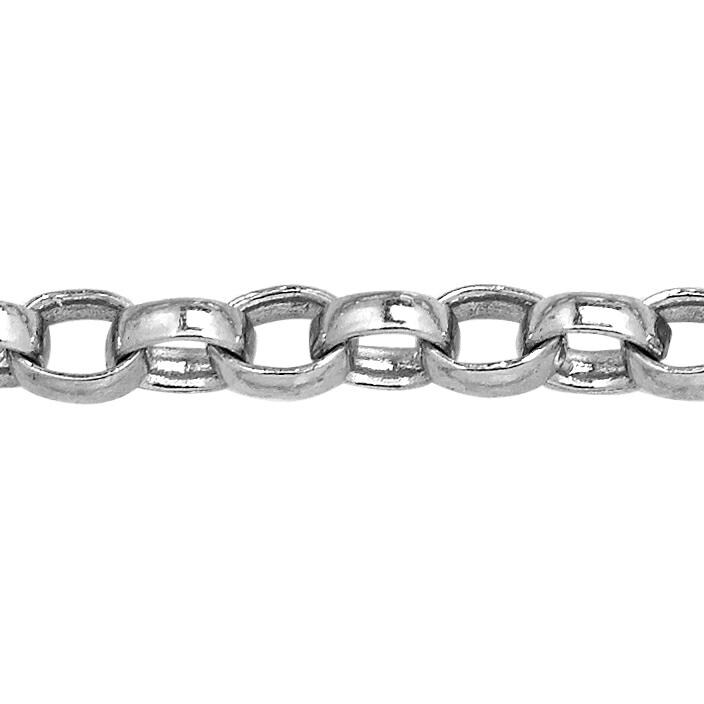 4.15 X 5.25 Mm Rolo-Kette Am Fuß - Sterling Silber | Ss Artikel-Nr. 307504Rc von FindingsSource