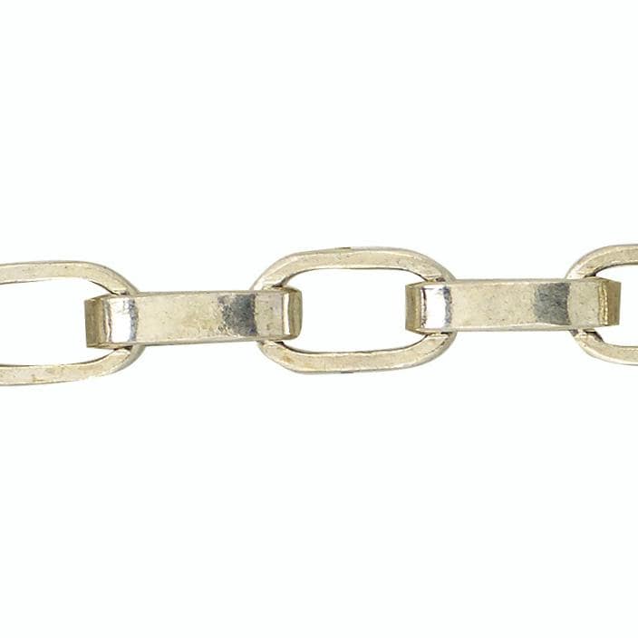 4.65 X 8.25 Mm Fancy Kette Am Fuß - Sterling Silber | Ss Artikel # 30803004Fy von FindingsSource