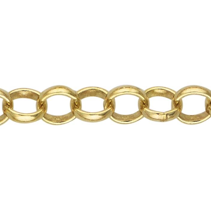 5.2 Mm Rolo-Kette Am Fuß - Gold Filled | Gf Artikel # 20325Rc von FindingsSource