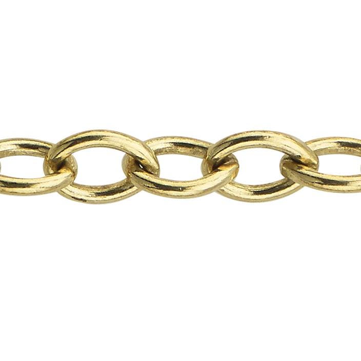 5.9 X 7.9 Mm Kabelkette Beim Fuß - Gold Filled | Gf Artikel # 2048-4Ca 5.9 X 7.9 Mm Kabelkette Beim Fuß - Gold Filled | Gf Artikel # 2048-4Ca von FindingsSource