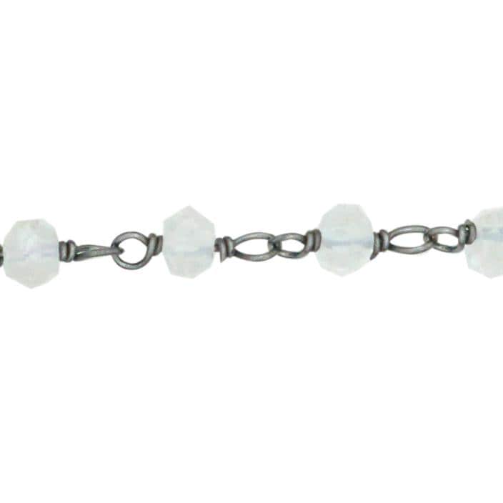 Quarzkette - Sterlingsilber Oxidierte Kette Am Fuß | Ss von FindingsSource