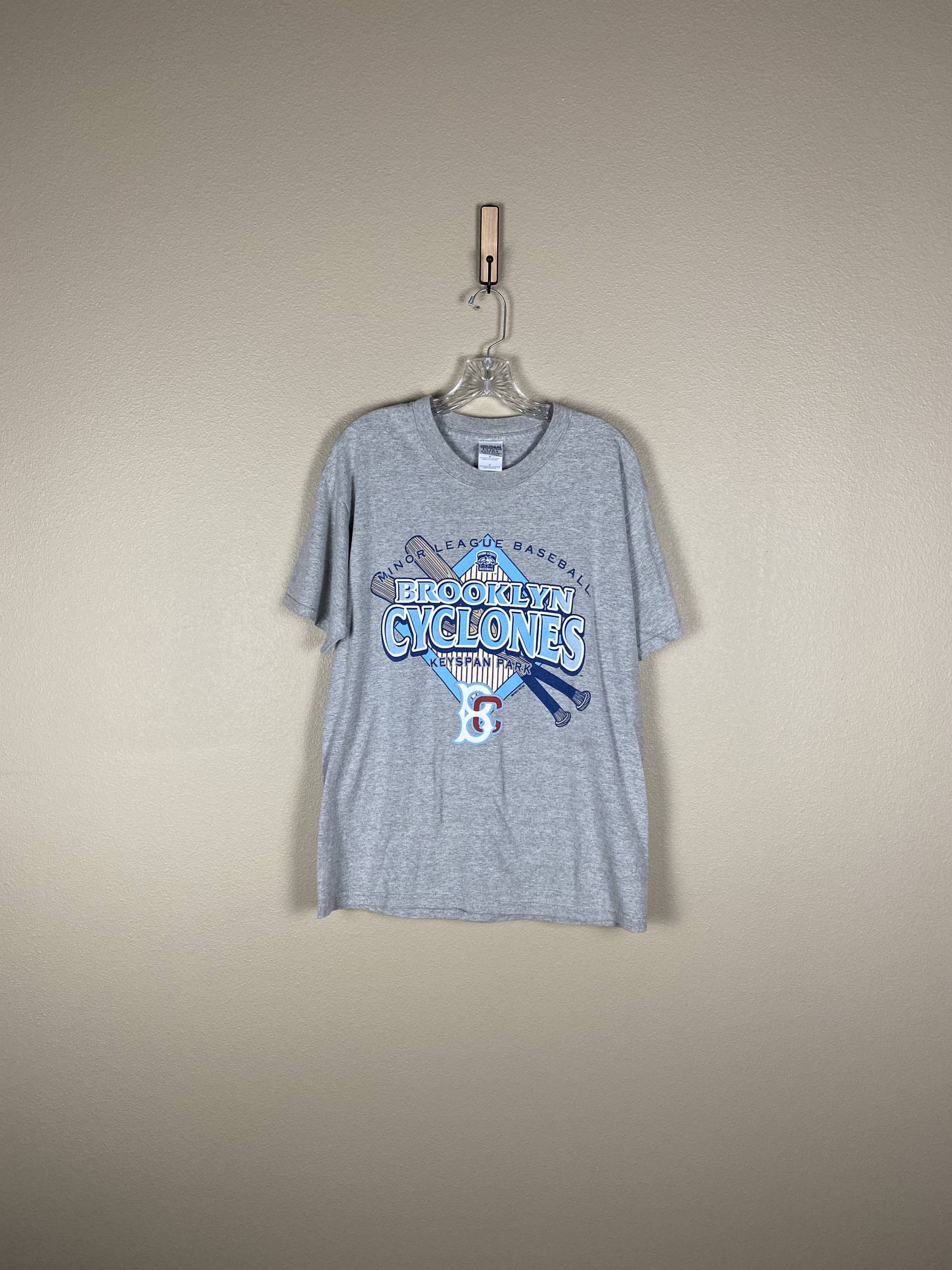 Vintage Brooklyn Cyclones T-Shirt | Größe M Y2K New York City Minor League Coney Island Boardwalk Biggie Smalls 2001 Keyspan Park von FindingxFashion