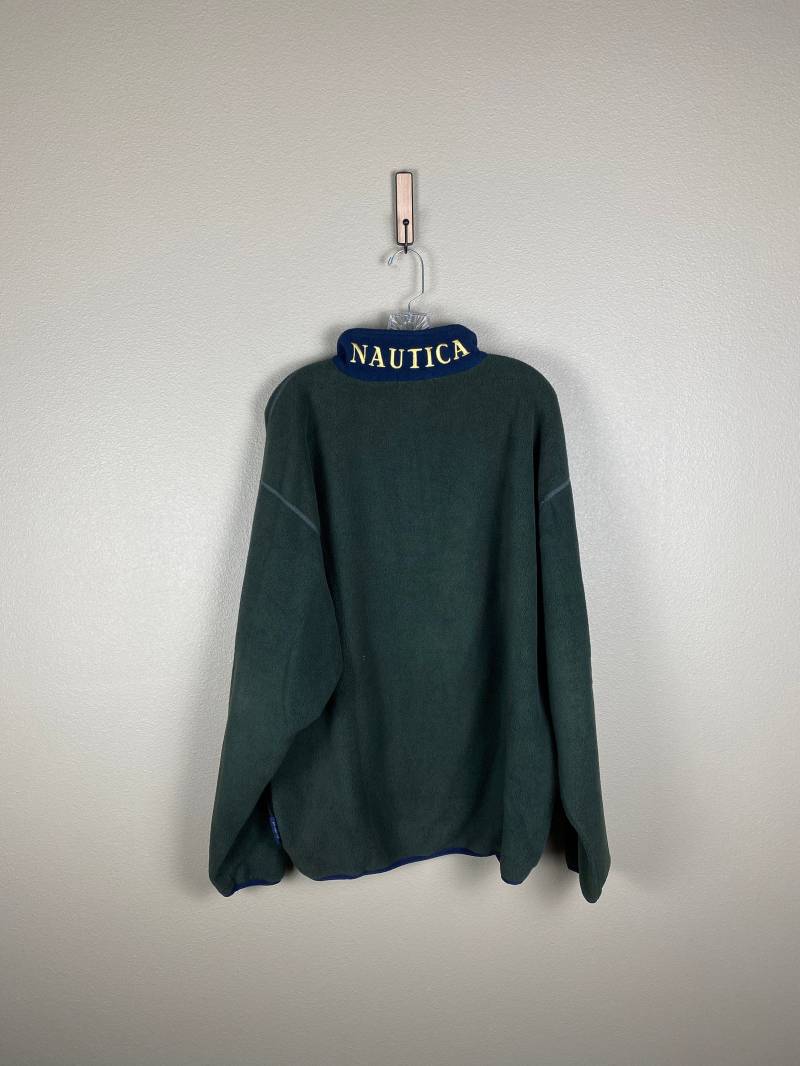 Vintage Nautica 1/4 Zip Sweater Pullover Sweatshirt | Größe Xl 90Er Jahre Challenge Neck Spellout Logo Lil Boat Bestickter Vintage Nautica 1/4 Zip Sweater Pullover Sweatshirt | Größe Xl 90Er Jahre Challenge Neck Spellout Logo Lil Boat Bestickter von FindingxFashion