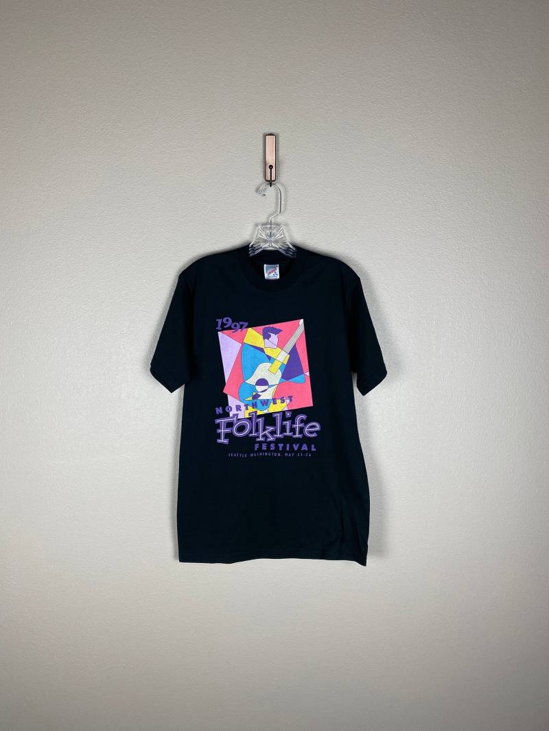 Vintage Northwest Folk Festival | Sz M 1997 Keattle Washington Pnw Folklife Feier Der Tradition von FindingxFashion