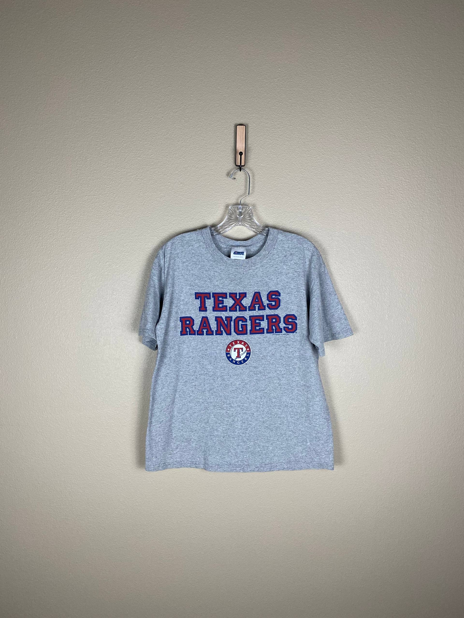Vintage Texas Rangers T-Shirt | Gr. S/M Csa Marke Globe Park Center World Series Cups Y2K Alan Benes Achtet Auf Mode von FindingxFashion