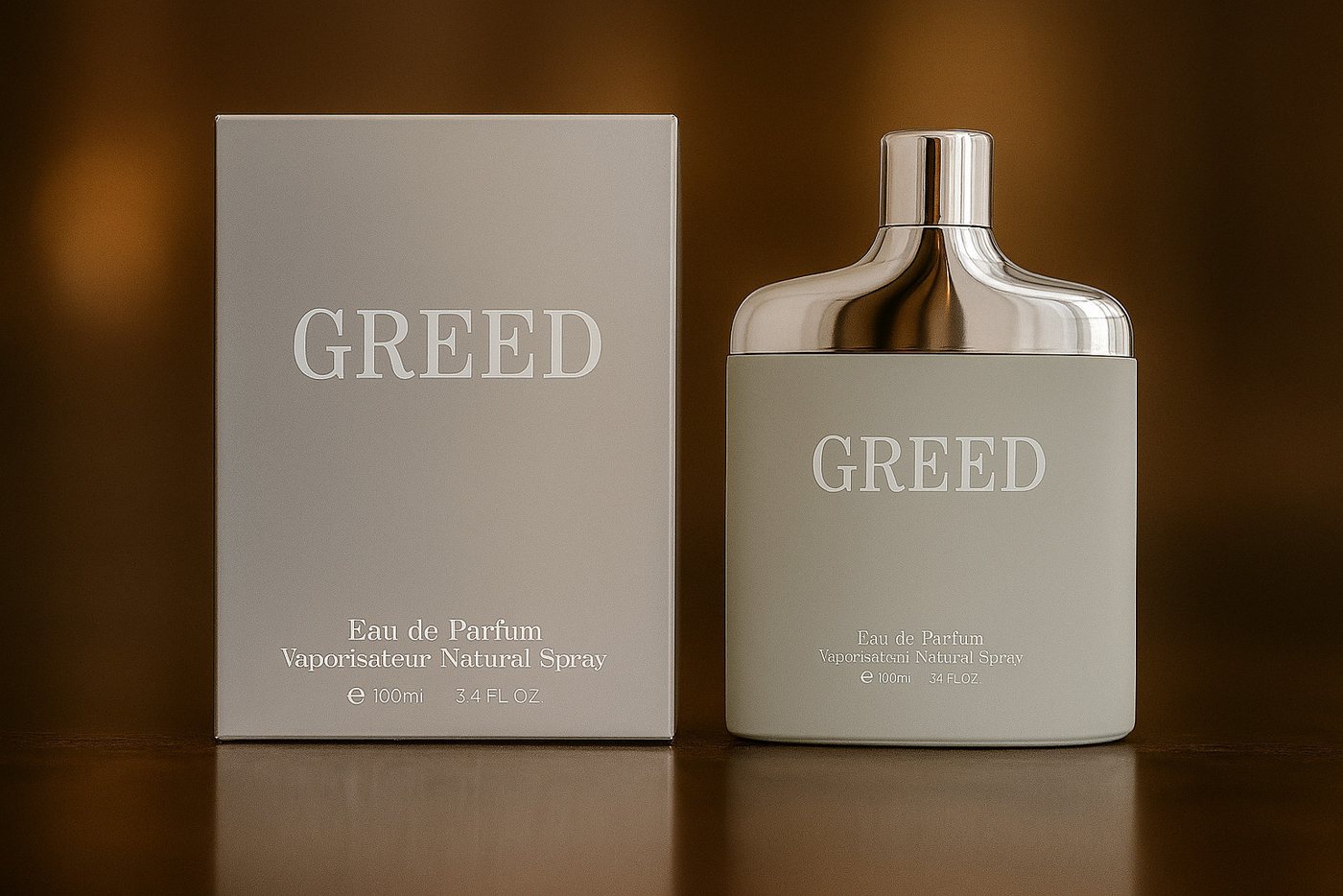 Fine Perfumery London Eau de Parfum GREED SILVER POUR HOMME für Herren Made in England 100  ml von Fine Perfumery London