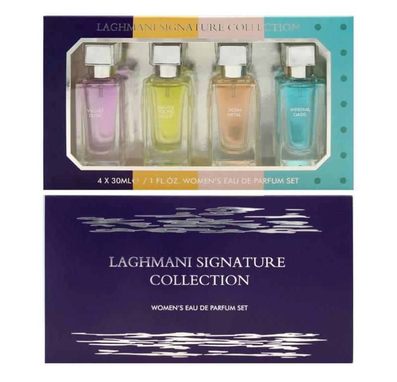 Fine Perfumery London Eau de Parfum Laghmani Signature Collection Damendüfte EDP 4×30 ml Geschenkset, 4-tlg. von Fine Perfumery London
