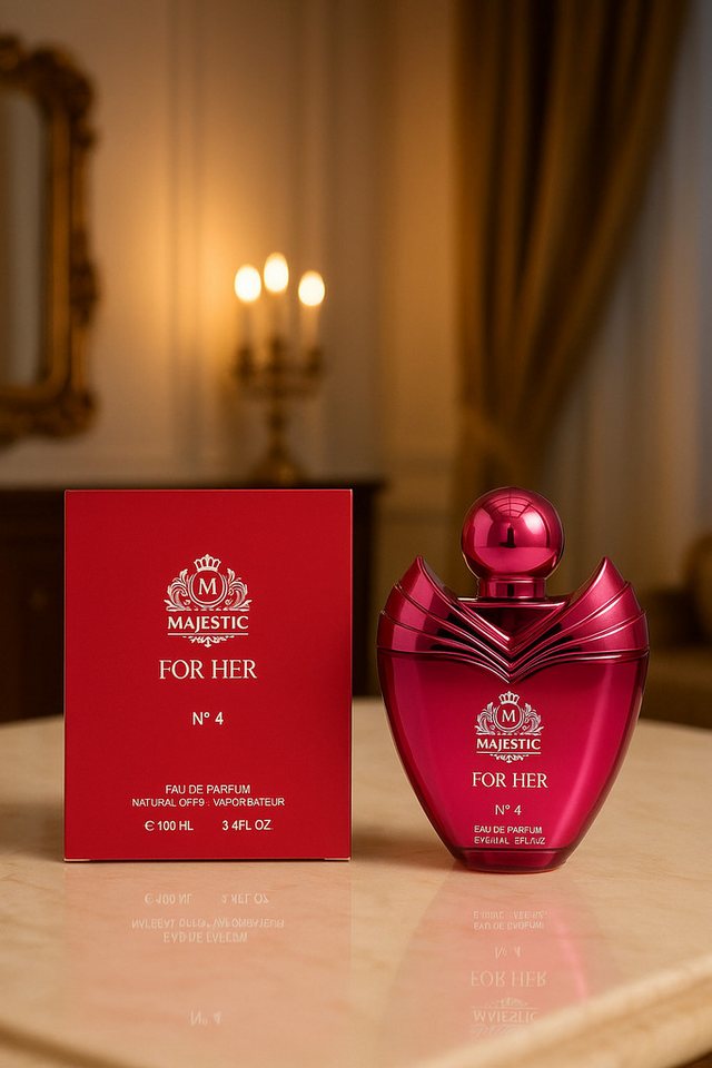 Fine Perfumery London Eau de Parfum Majestic for Her No.4 Damenduft Hergestellt in England 100 ml von Fine Perfumery London