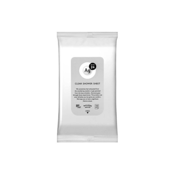 Fine Today - Ag Deo 24 Clear Shower Sheet - 10pcs - Non Fragrance Fine Today - Ag Deo 24 Clear Shower Sheet - 10pcs - Non Fragrance von Fine Today