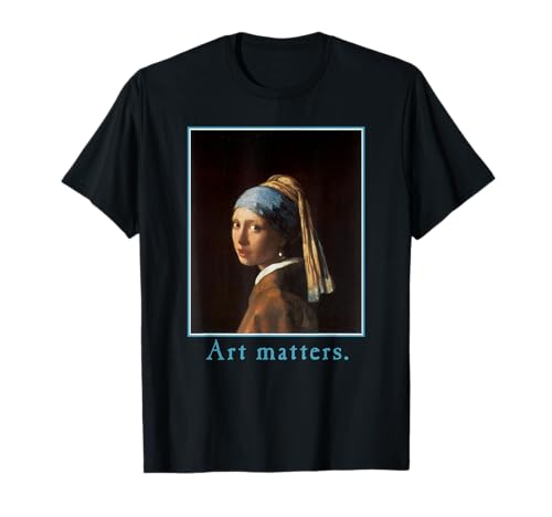 Mädchen mit Perlenohrring, T-Shirt, Vermeer Art T-Shirt Mädchen mit Perlenohrring, T-Shirt, Vermeer Art T-Shirt von Fine and Classic Art T-shirts by Scarebaby