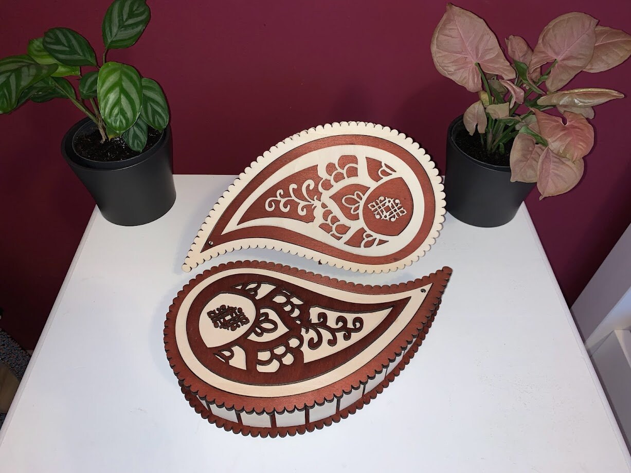 Yin Yang Box, Kästchen, Zwei Stück Yin Yang Box, Kästchen, Zwei Stück von FineCuttedThings