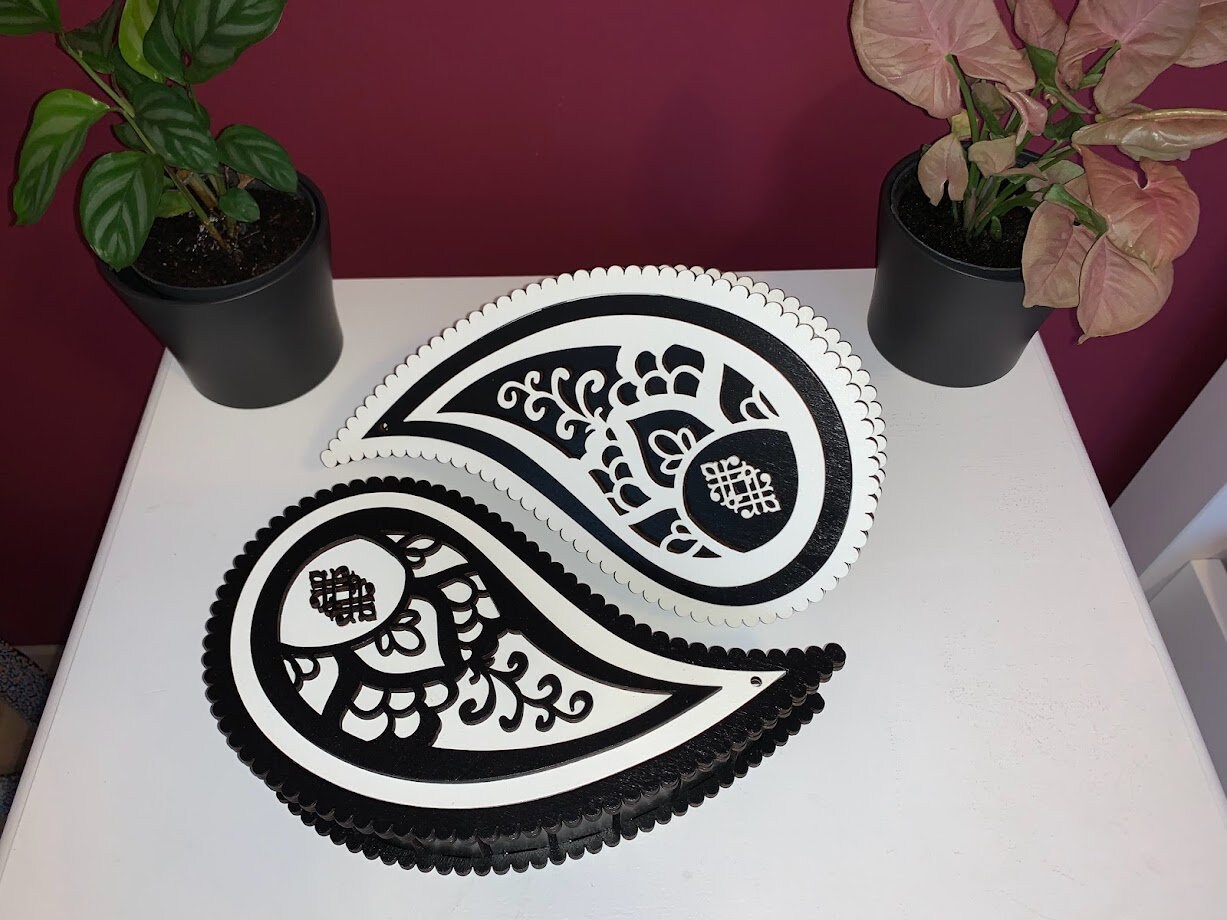 Yin Yang Box Kästchen, 2 Stück Yin Yang Box Kästchen, 2 Stück von FineCuttedThings