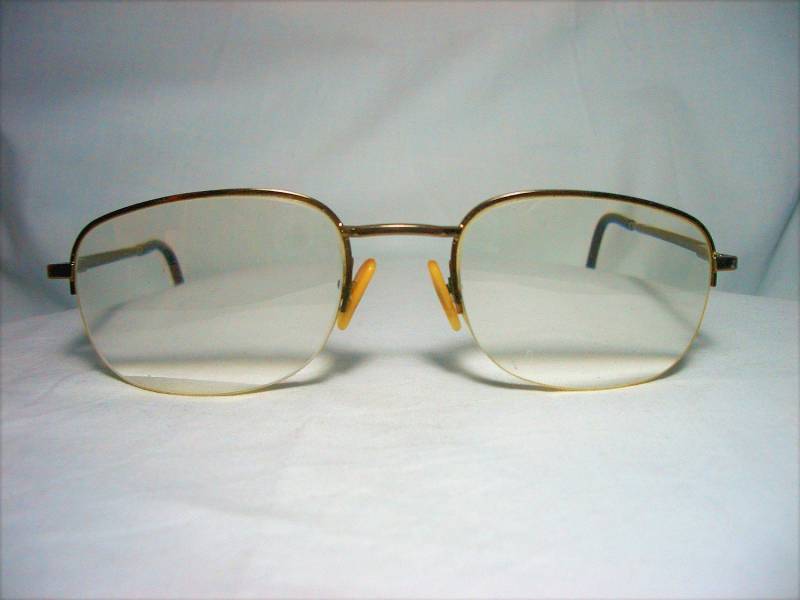 Louis Feraud Paris, Brillengestellen, Halb Rand, Vintage von FineFrameZ