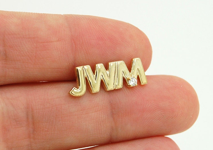 Benutzerdefinierte 18K Gold Emaille Brosche Mit Diamanten Weihnachtsgeschenke Mutter Der Braut Bräutigam Hochzeit White Coat Pin Personalisiert von FineJewelrySavenko