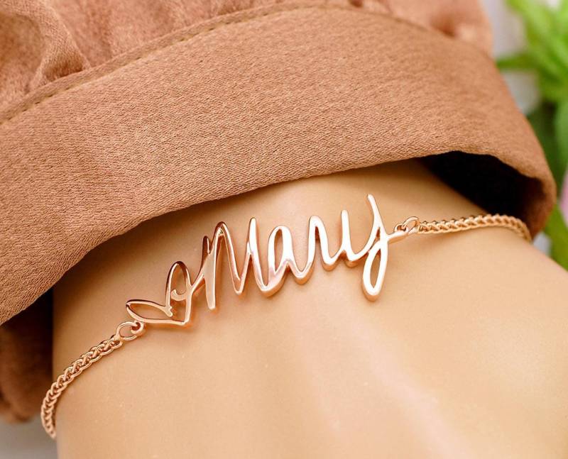 Oma Armband 14K Gold Personalisiertes Für Großmutter Schmuck Neue Personalisierter Weihnachtsgeschenke von FineJewelrySavenko