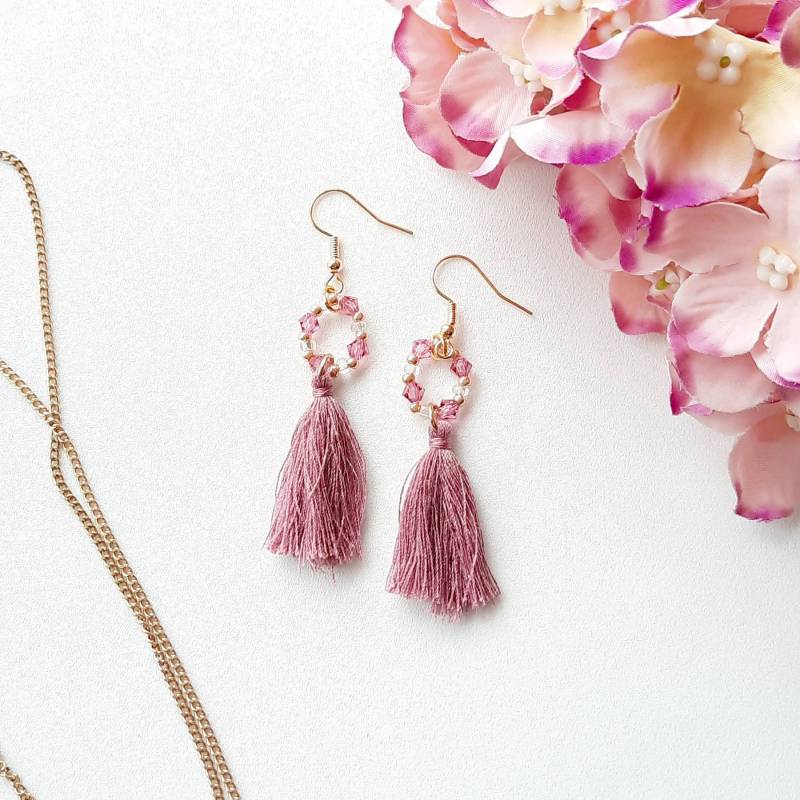 Johanna Ohrringe | Altrosa Gold Johanna Ohrringe | Altrosa Gold von FineLineHH