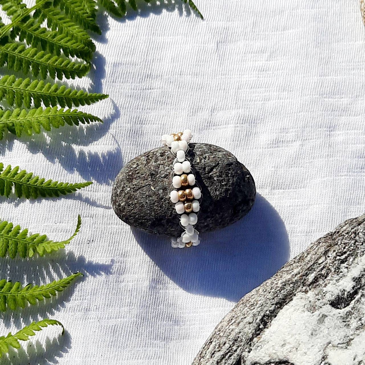 Olive Ring | Perlenring von FineLineHH