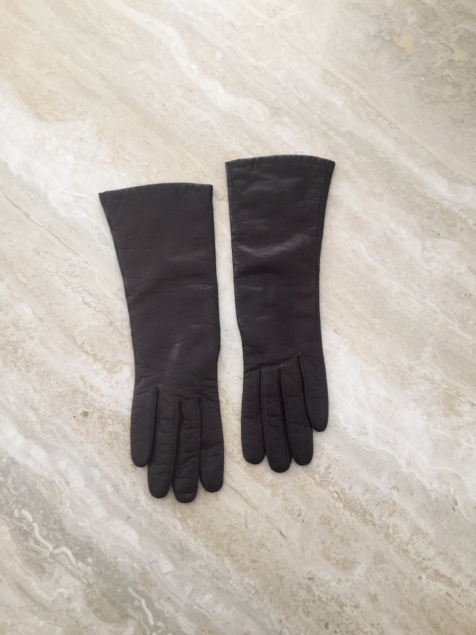 Braune Lederhandschuhe Braune Lederhandschuhe von FineLinensandMore